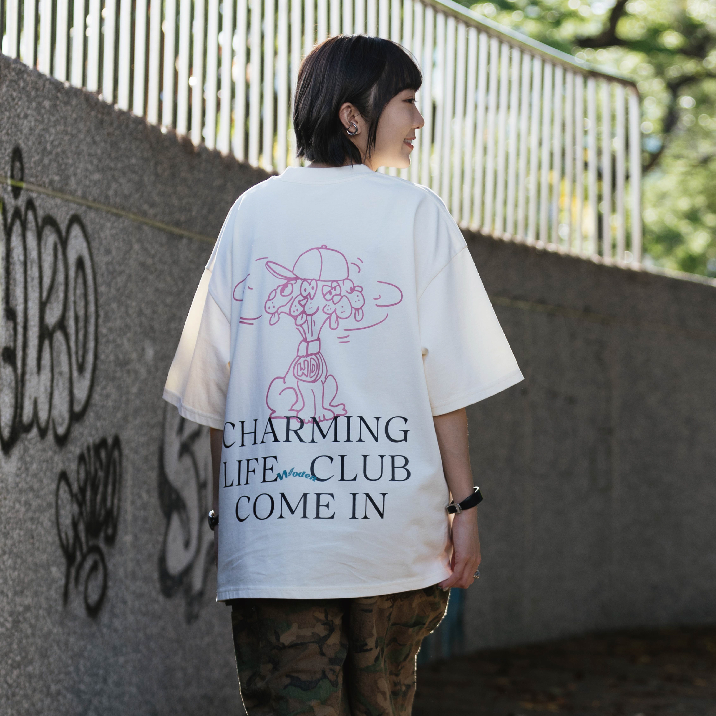 WODEN® Dog Club Tee 狗狗俱樂部圖像短Tee