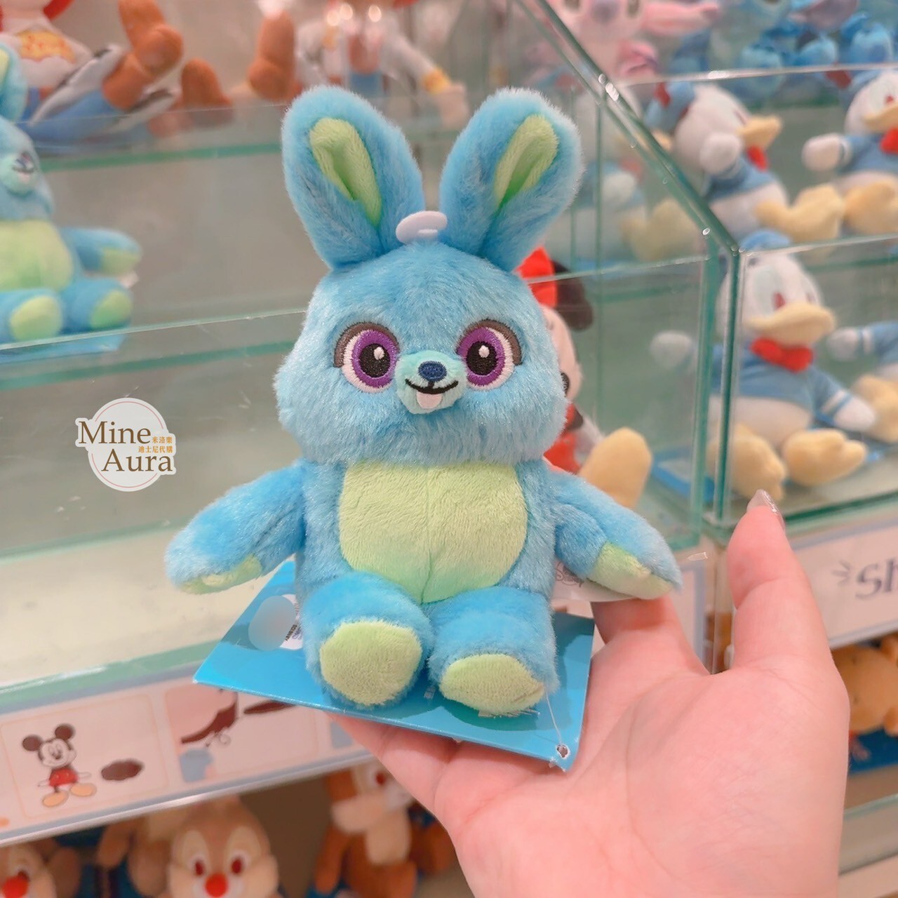 兔崽子 Bunny 磁鐵 坐肩 絨毛 娃娃 公仔 玩具總動員 Toy Story -香港迪士尼樂園