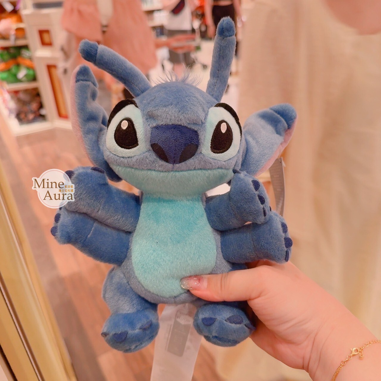 史迪奇 Stitch 小款 站姿 絨毛 娃娃 玩偶 星際寶貝 Lilo & Stitch -香港迪士尼樂園
