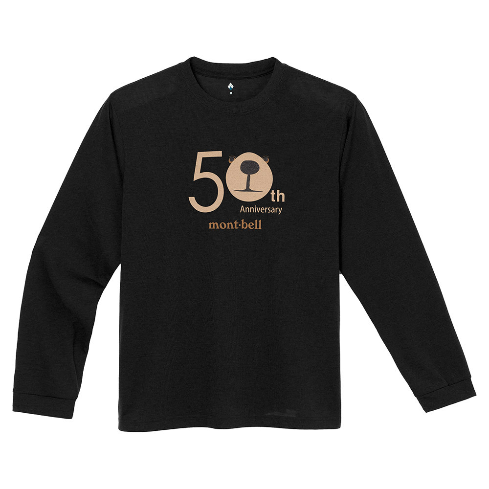 Montbell Wickron Tee Monta Bear 50th 長䄂透氣快乾 L/S T-Shirt 1114015 50週年限定版