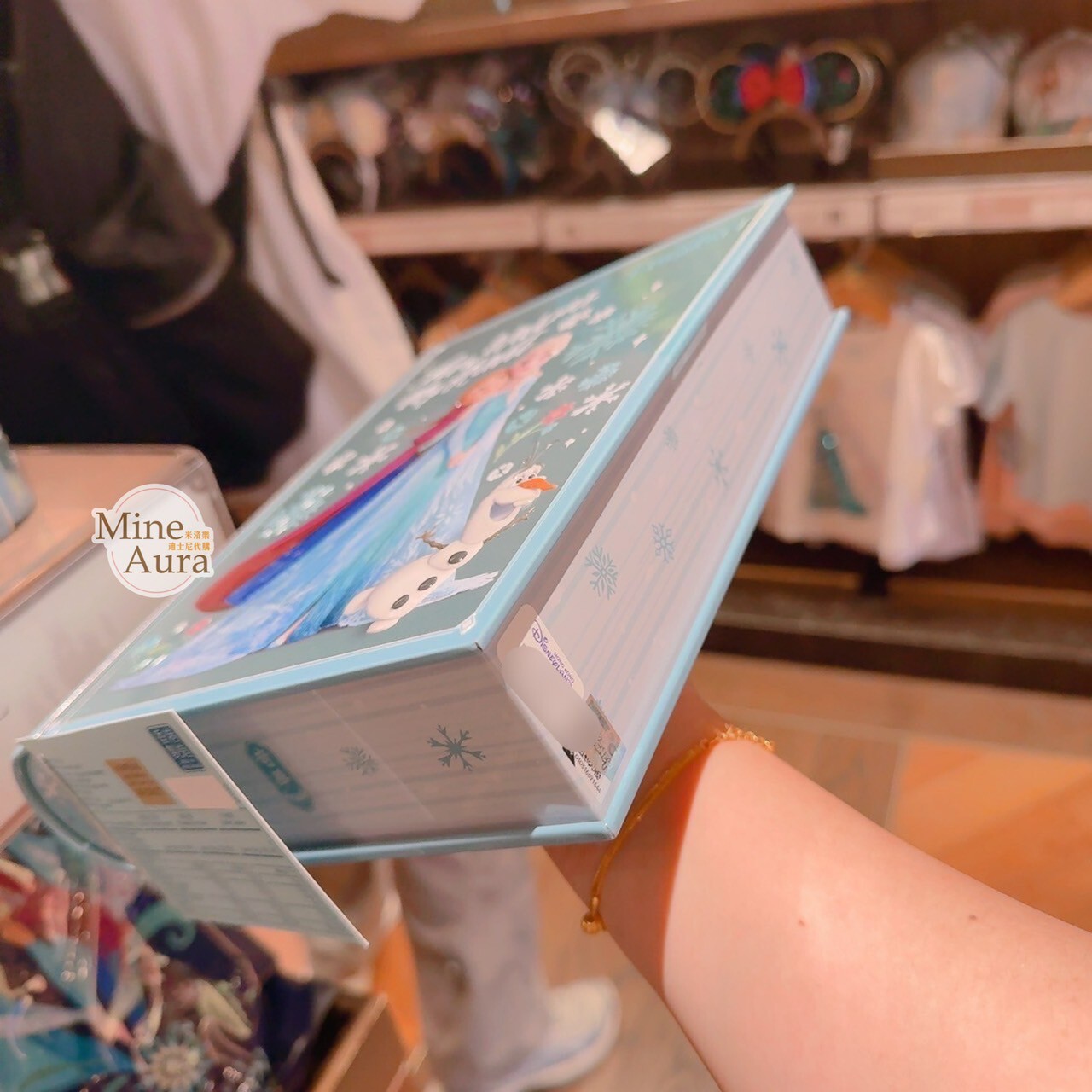 World of Frozen 限定 蛋捲餅乾 書本造型 鐵盒 禮盒 冰雪奇緣 Frozen -香港迪士尼樂園