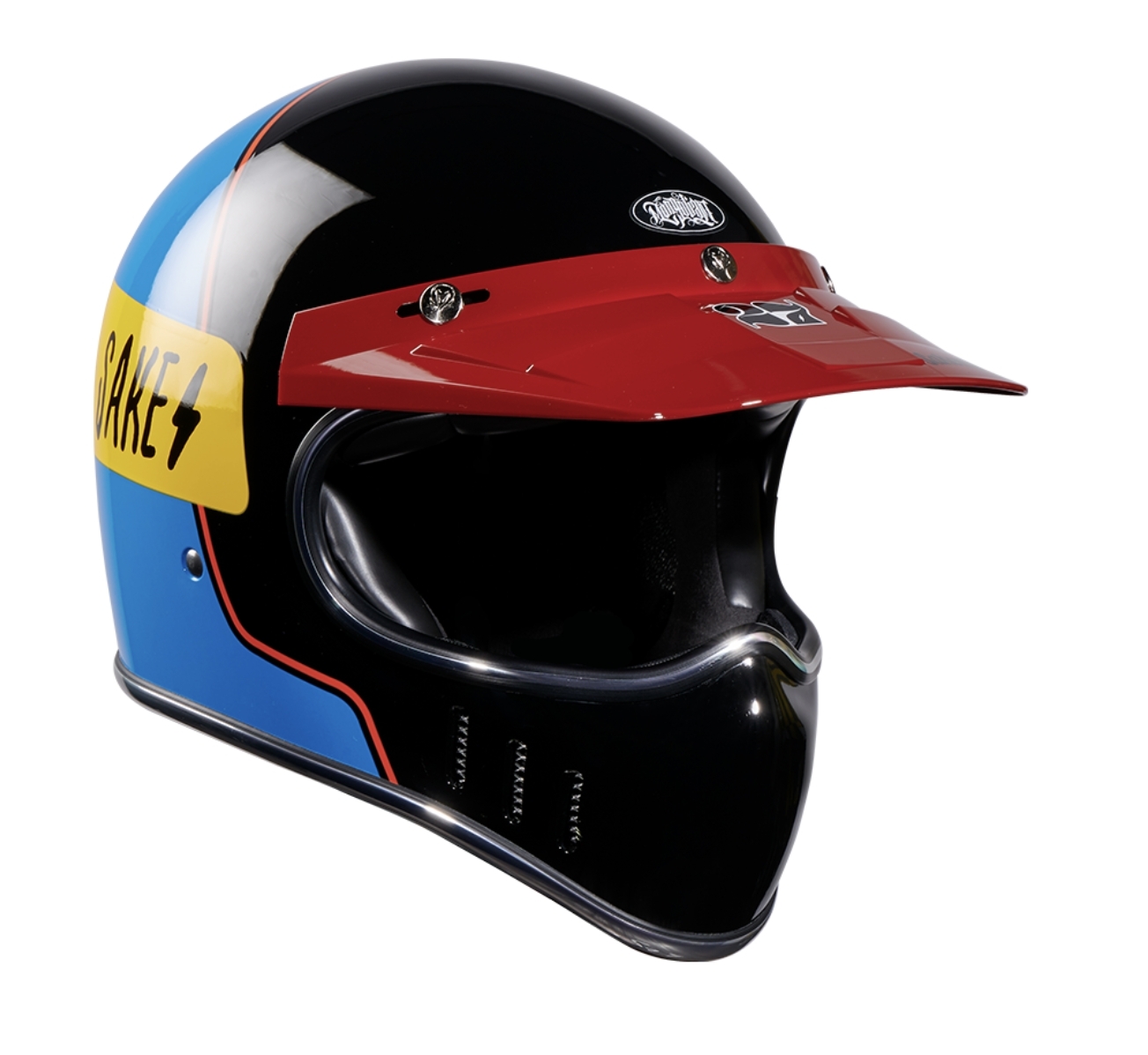 蒙古人 OG星戰帽×聯名系列【黑藍】山車帽 全罩式