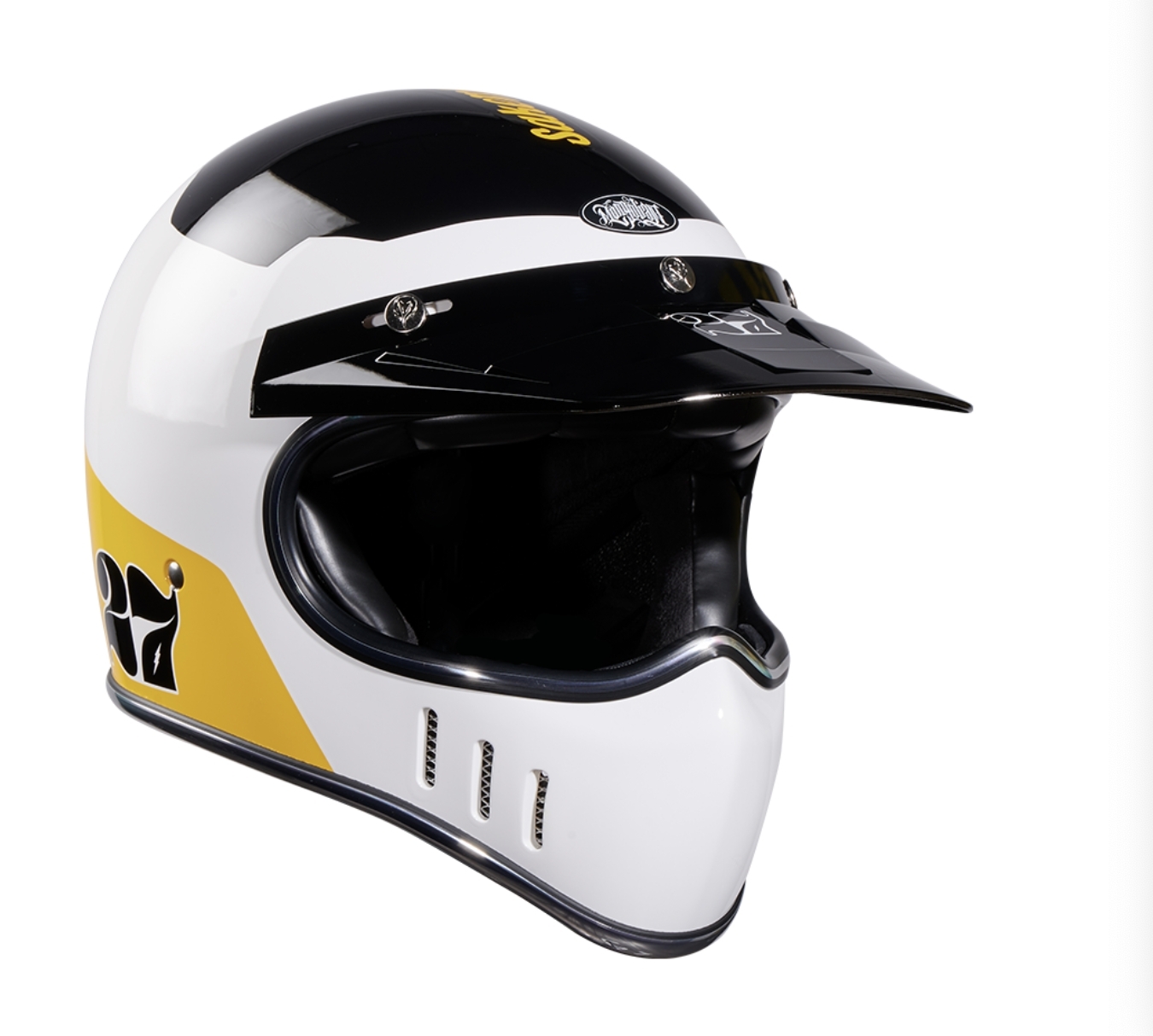 蒙古人 OG星戰帽×聯名系列【白黑】山車帽 全罩式