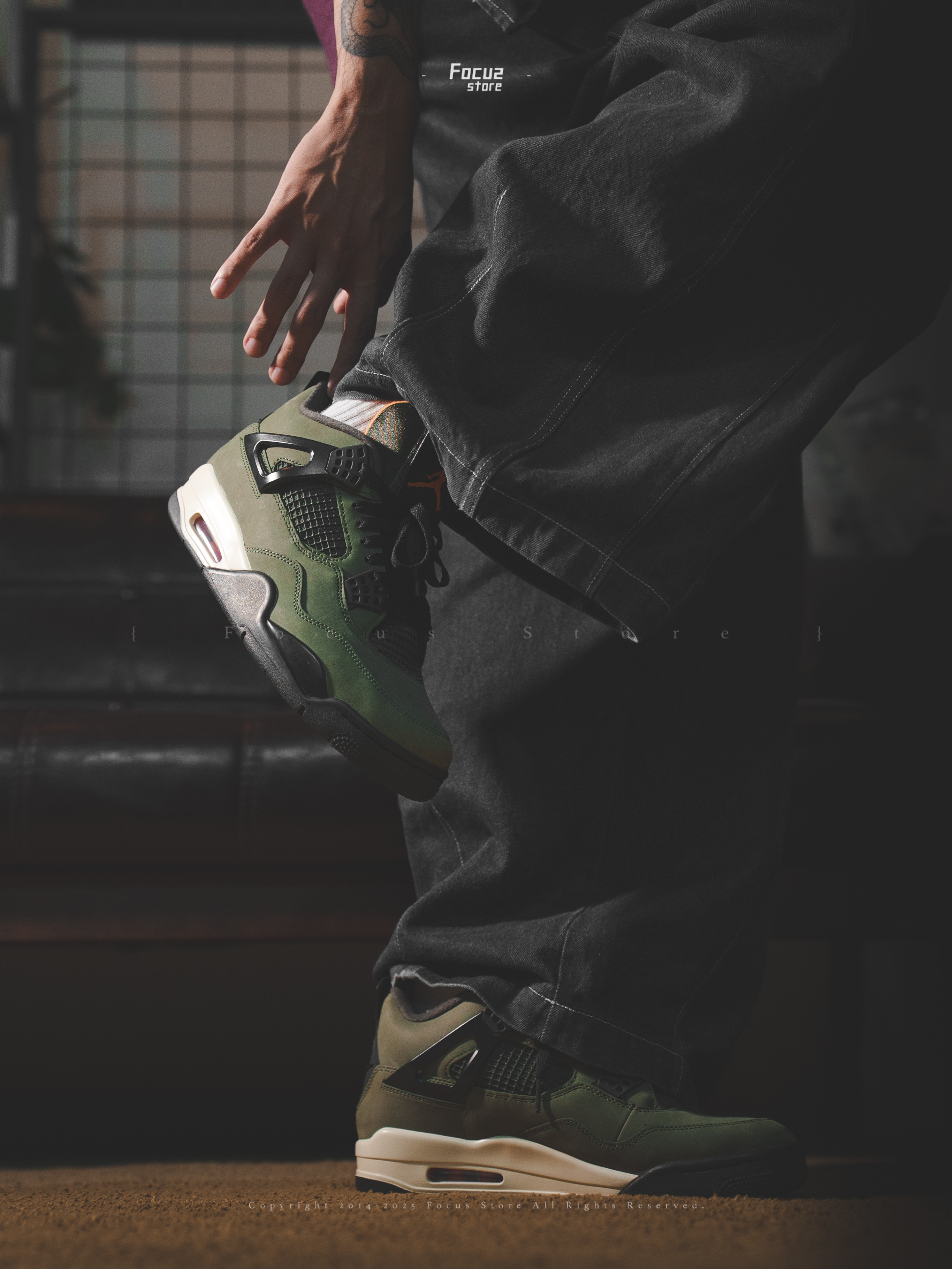 Focus Store】預購Undefeated x Nike Air Jordan 4 Retro 
