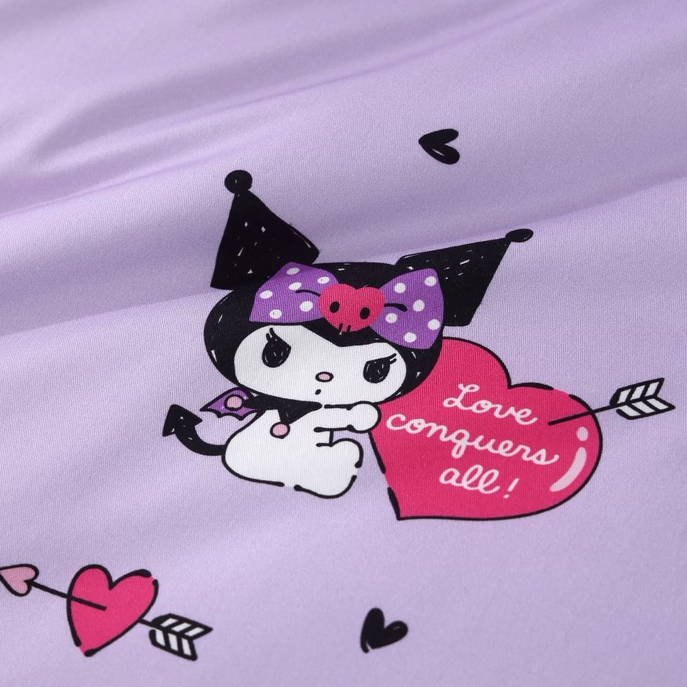 酷洛米床包兩用被組｜精梳棉｜酷萌花園 花園款