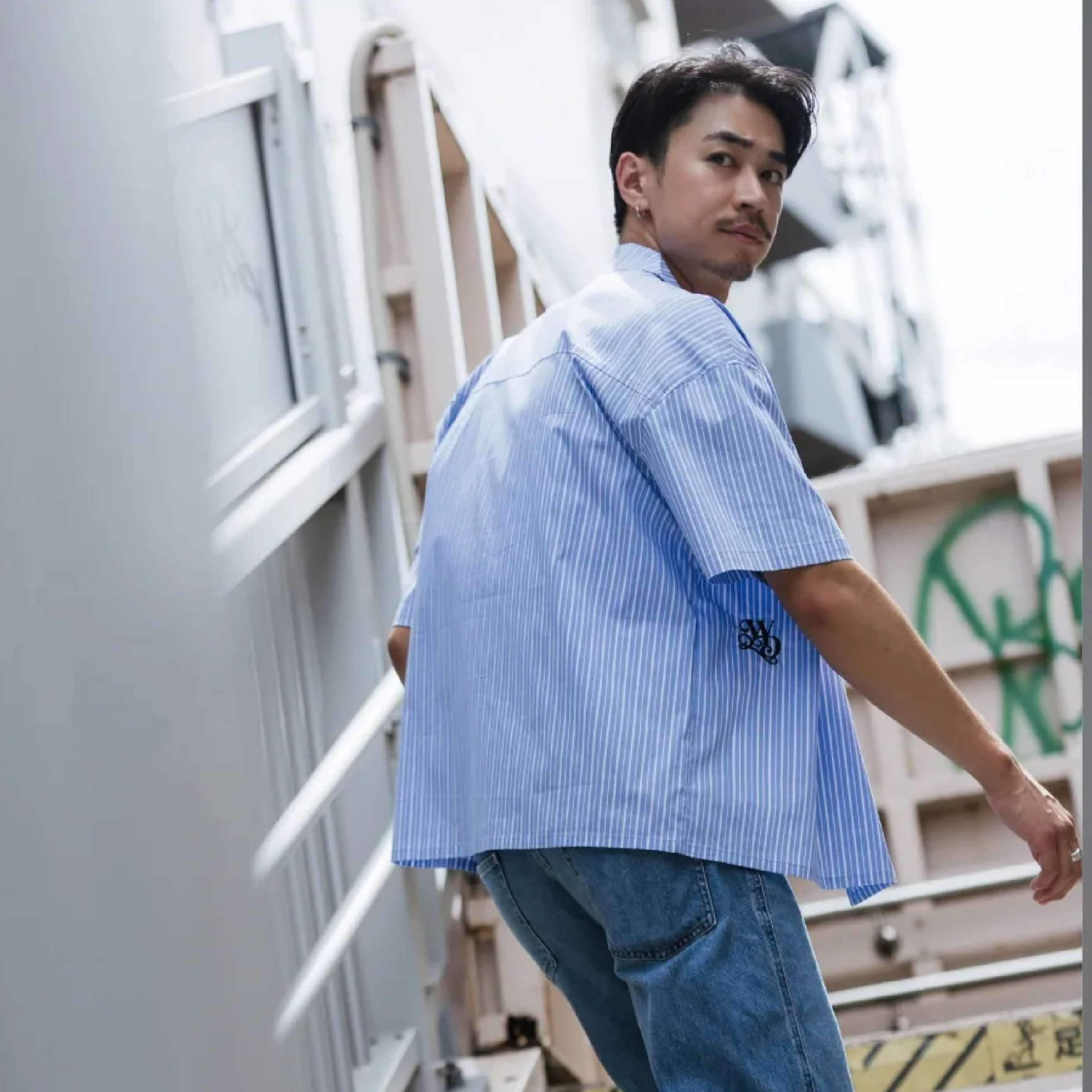 WODEN® Decisive Striped Shirt 條紋口袋襯衫