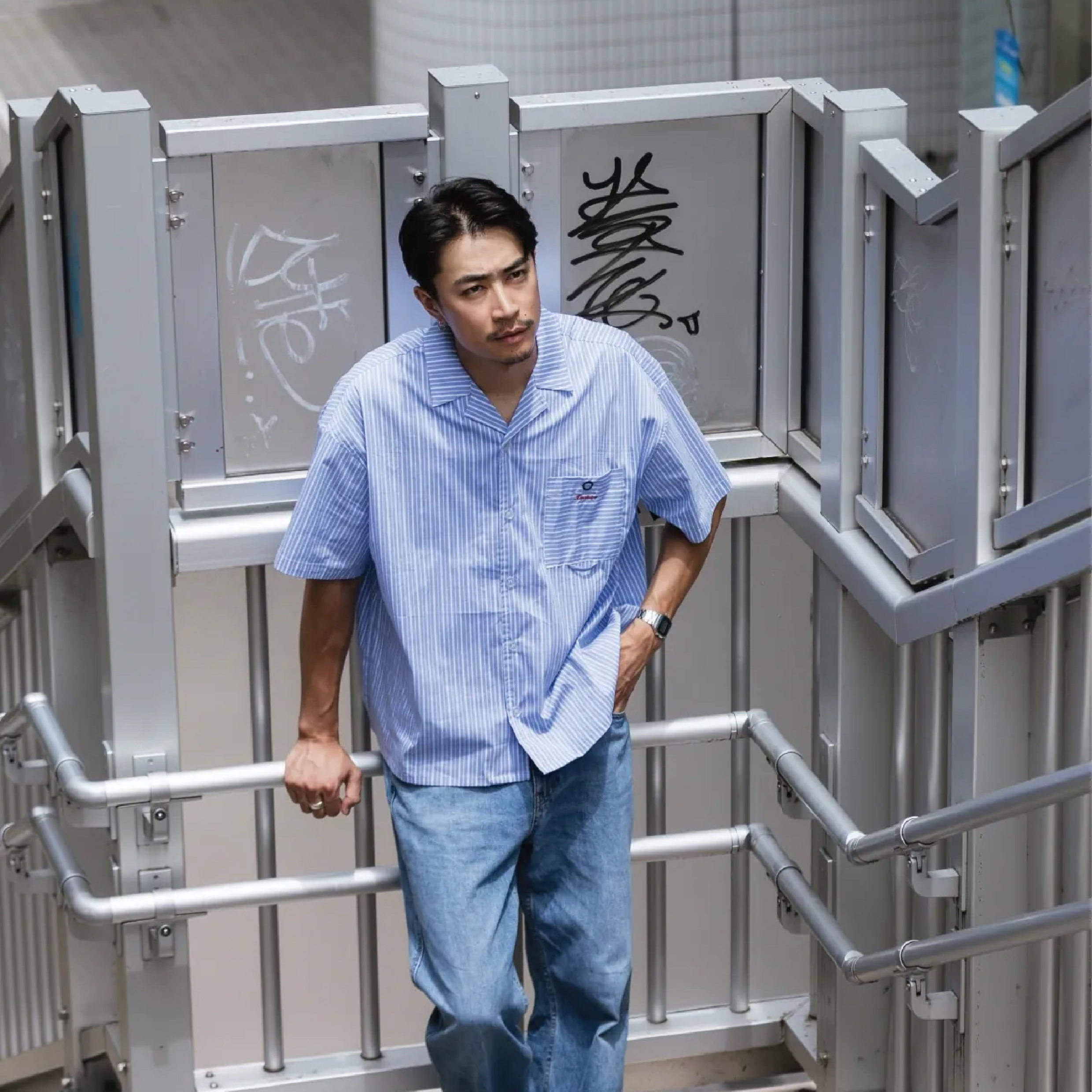 WODEN® Decisive Striped Shirt 條紋口袋襯衫