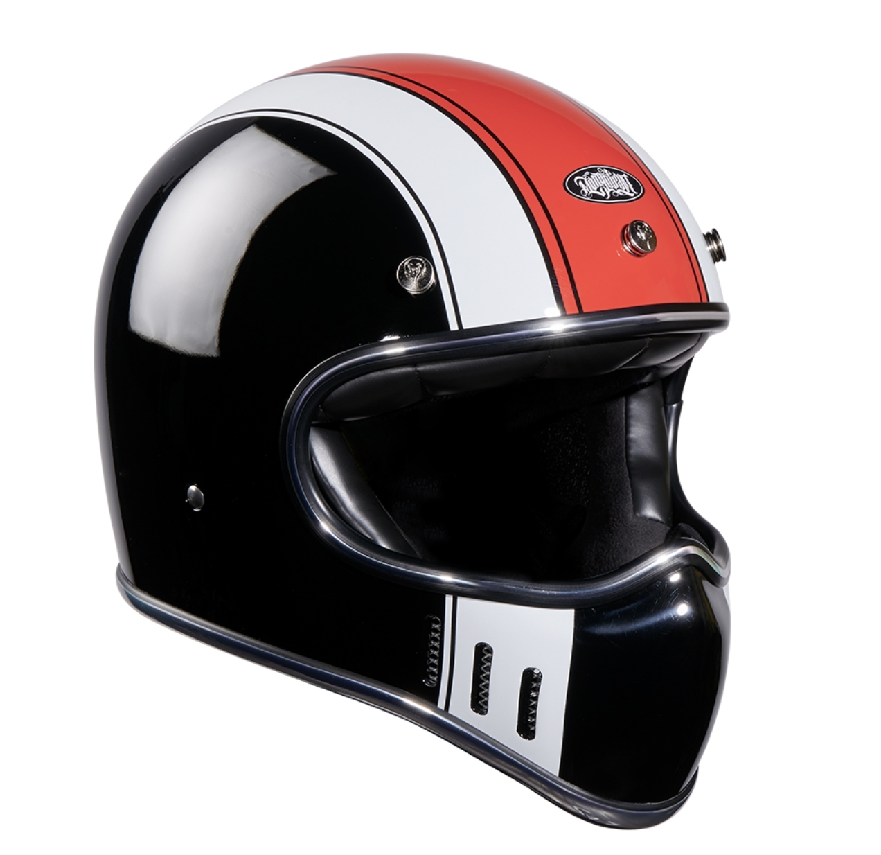 蒙古人 彩繪星戰帽-死侍魂【亮黑】山車帽 全罩式