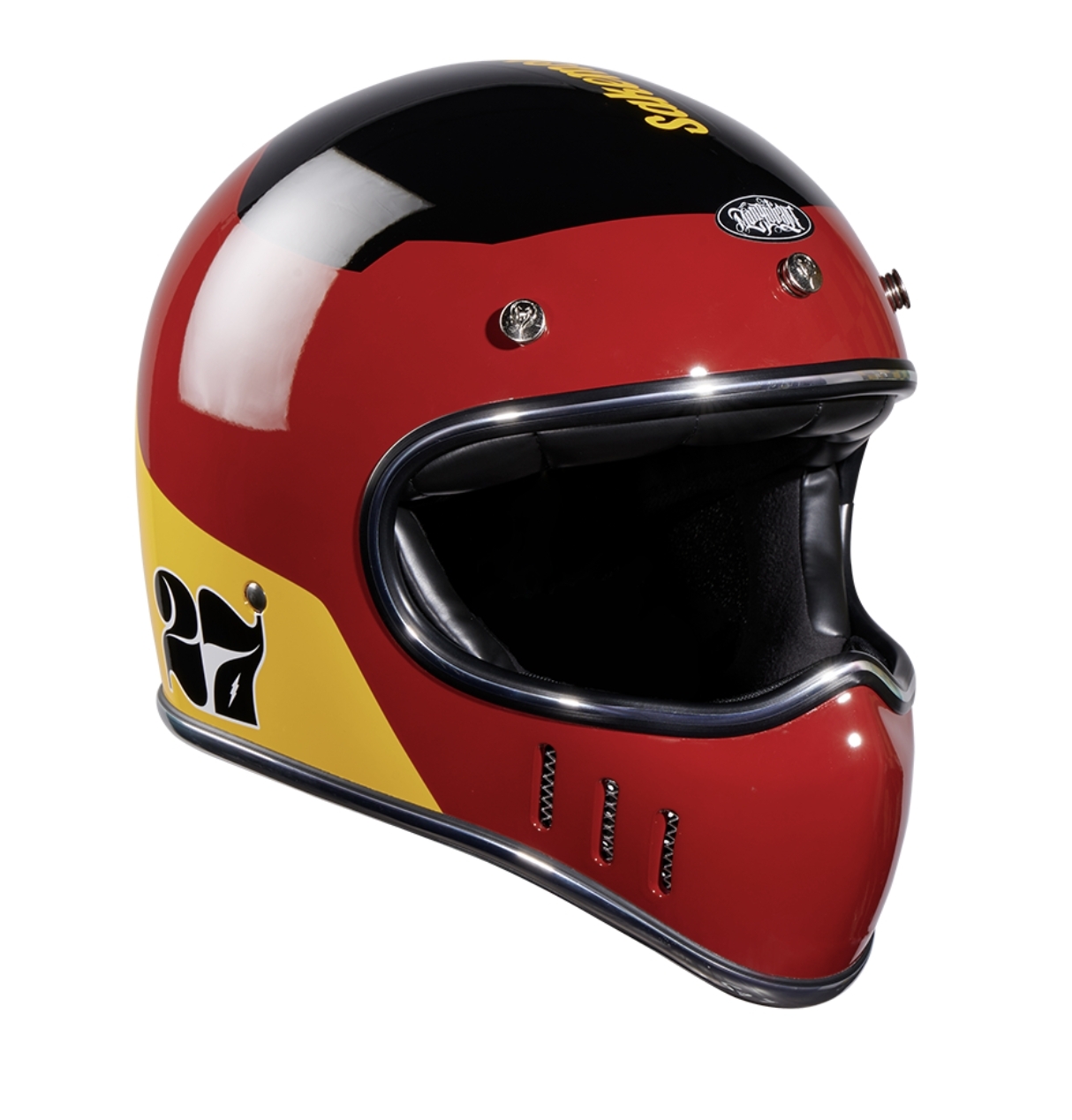 蒙古人 OG星戰帽×聯名系列【紅黑】山車帽 全罩式