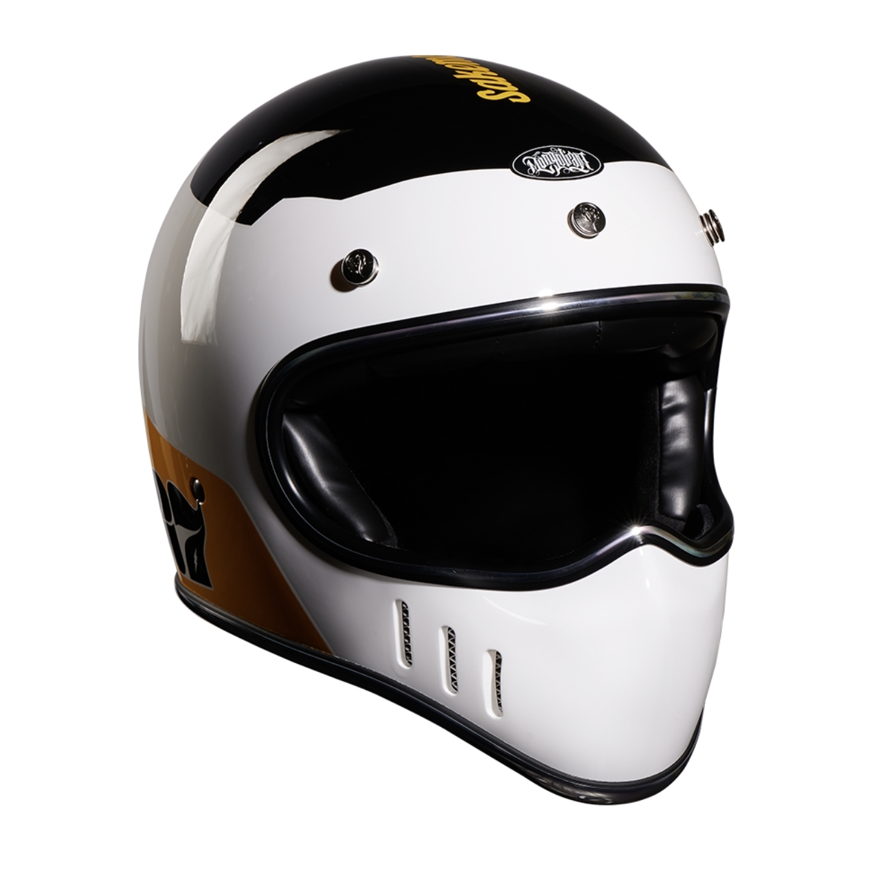 蒙古人 OG星戰帽×聯名系列【白黑】山車帽 全罩式