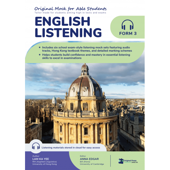 Original Mock for Able Students - English Listening F3(Joint Us)