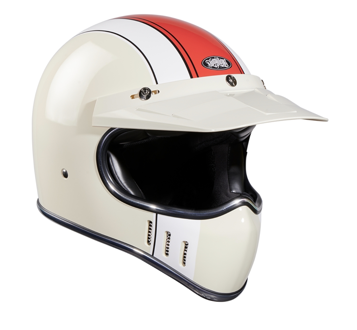 蒙古人 彩繪星戰帽-死侍魂【米白】山車帽 全罩式