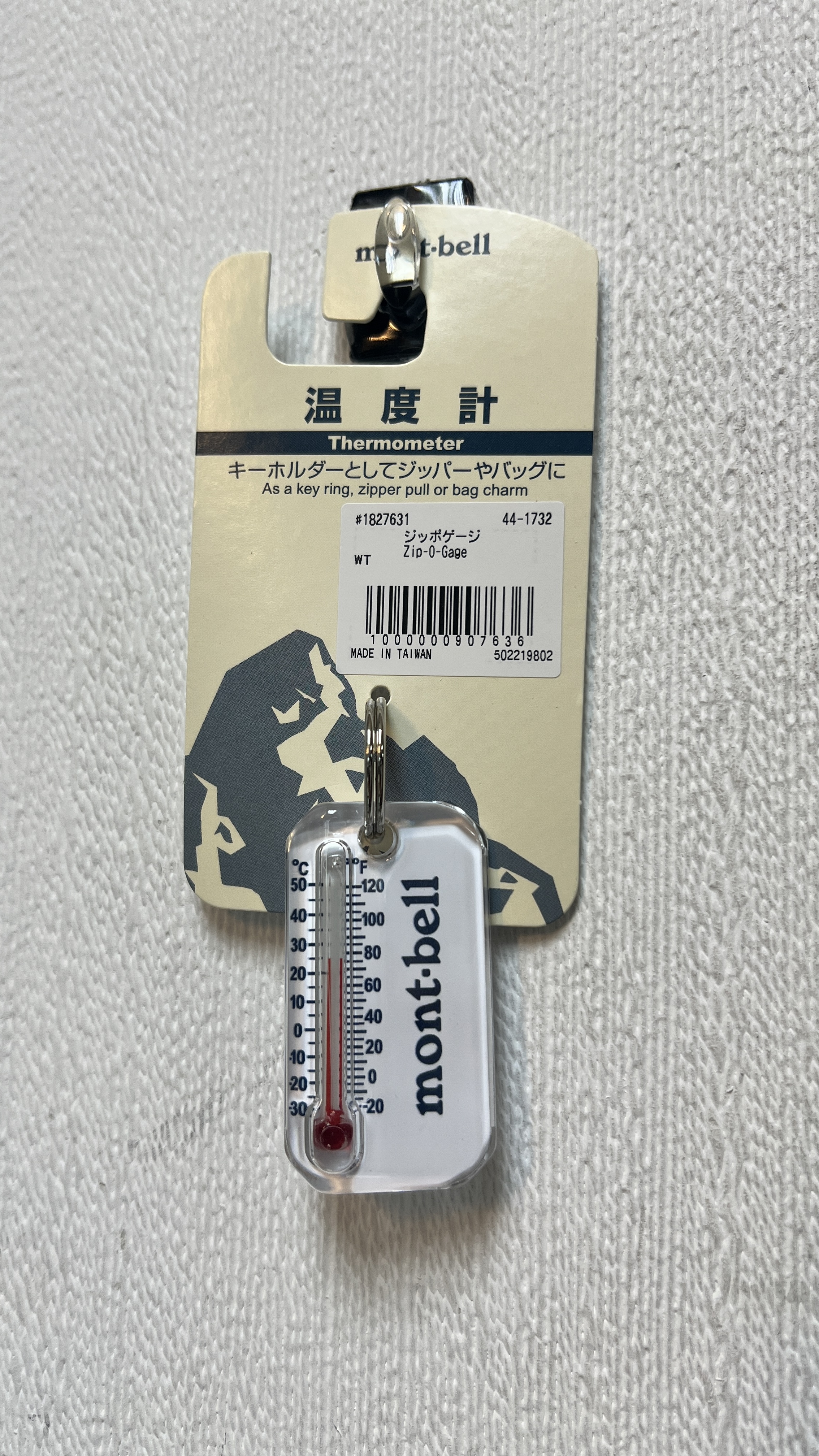 Montbell Zip-O-Gage thermometer 溫度計 1827631