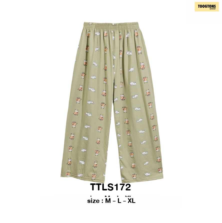 【直播】Toogtons LL082425 小新小白圖案休閒長褲