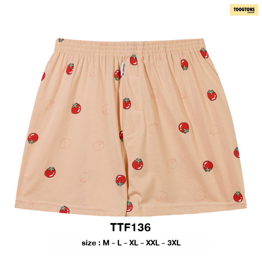 【直播】Toogtons LL082427 食物圖案印花平角褲