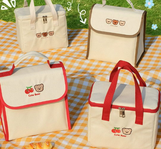 《6205》熊熊手提便當袋