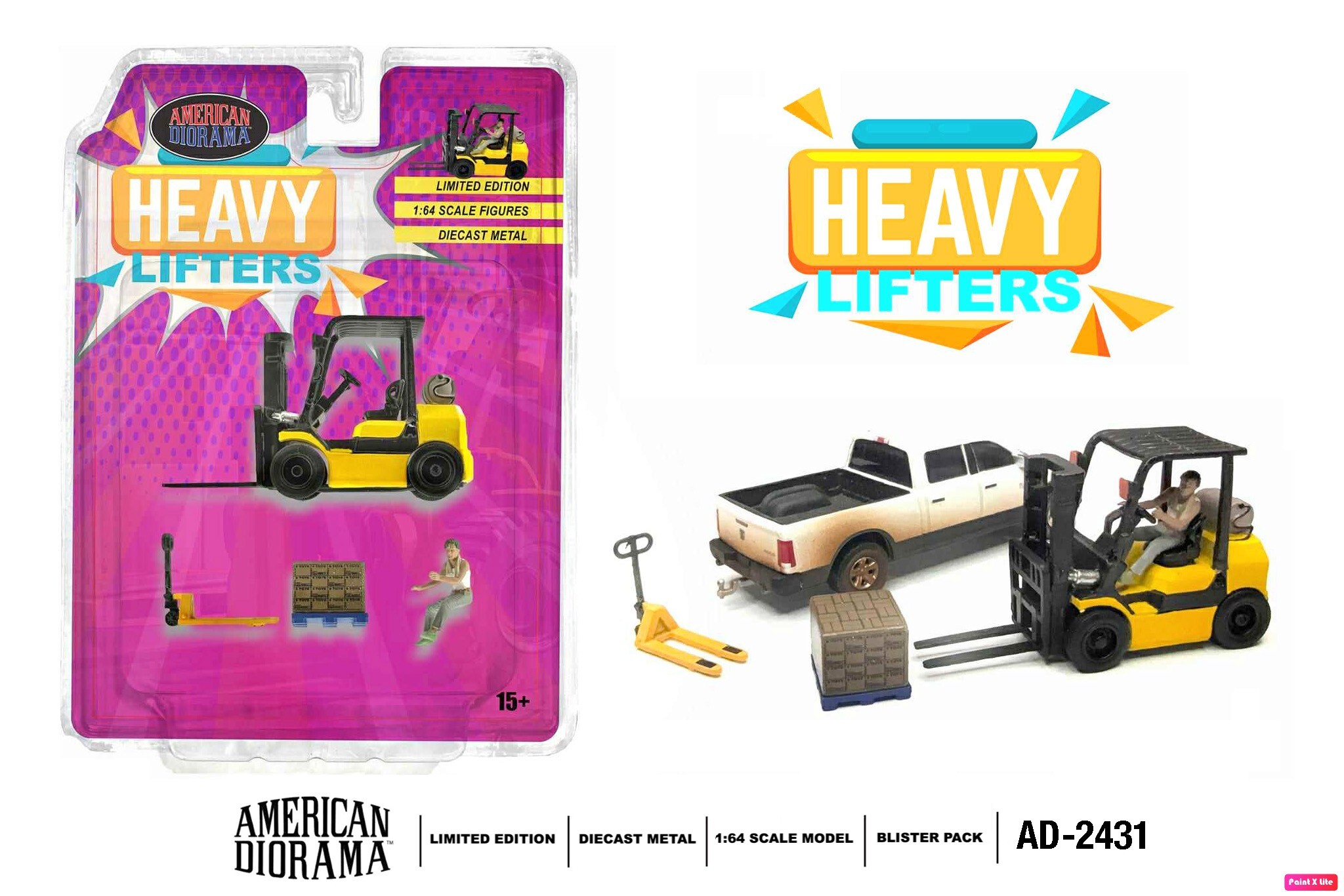 【預訂】American Diorama 1:64 Figure Set: Hanging Out 3
