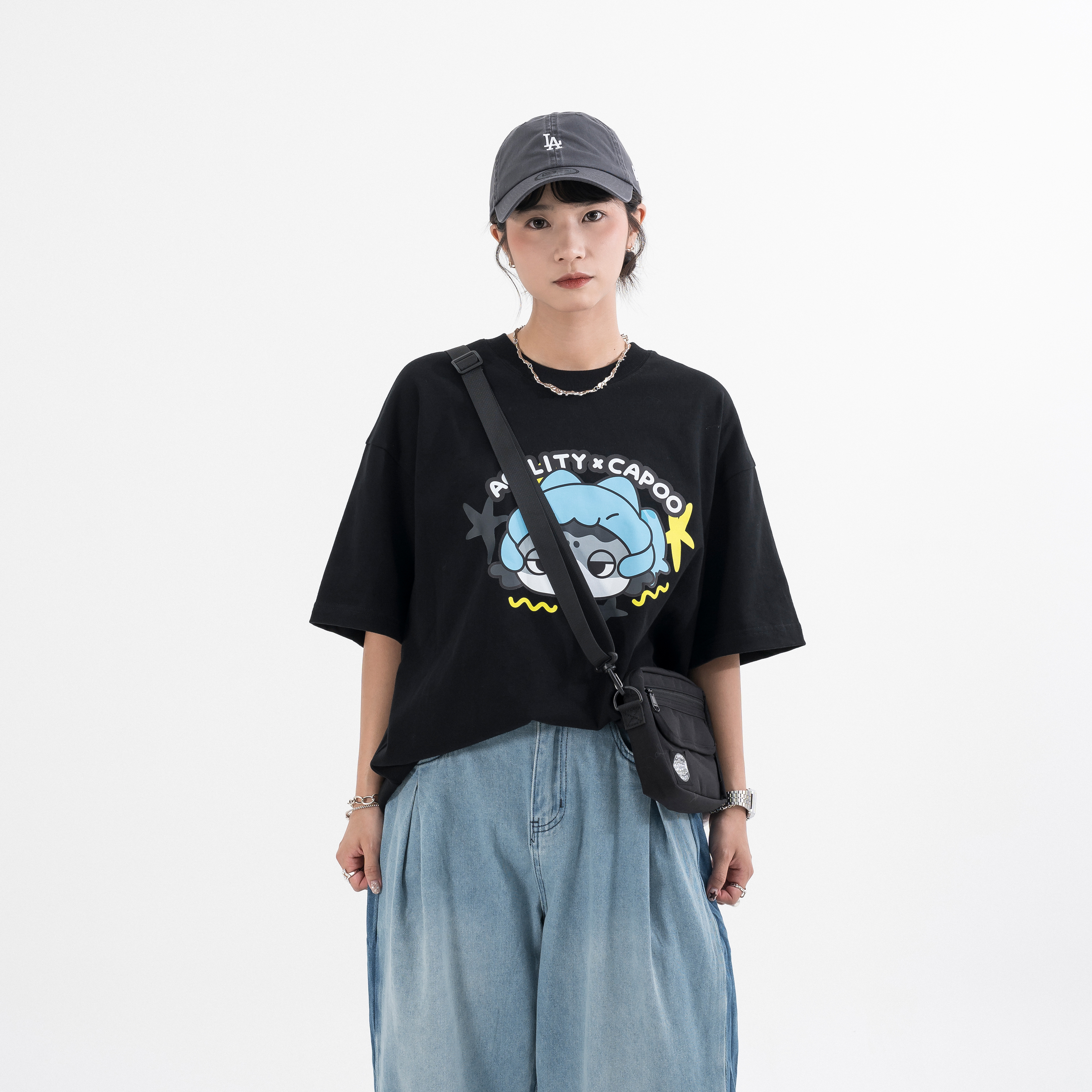 AGILITY x CAPOO Collaboration Shoulder Bag 貓貓蟲咖波 隨身小包 [AG-CP-3]