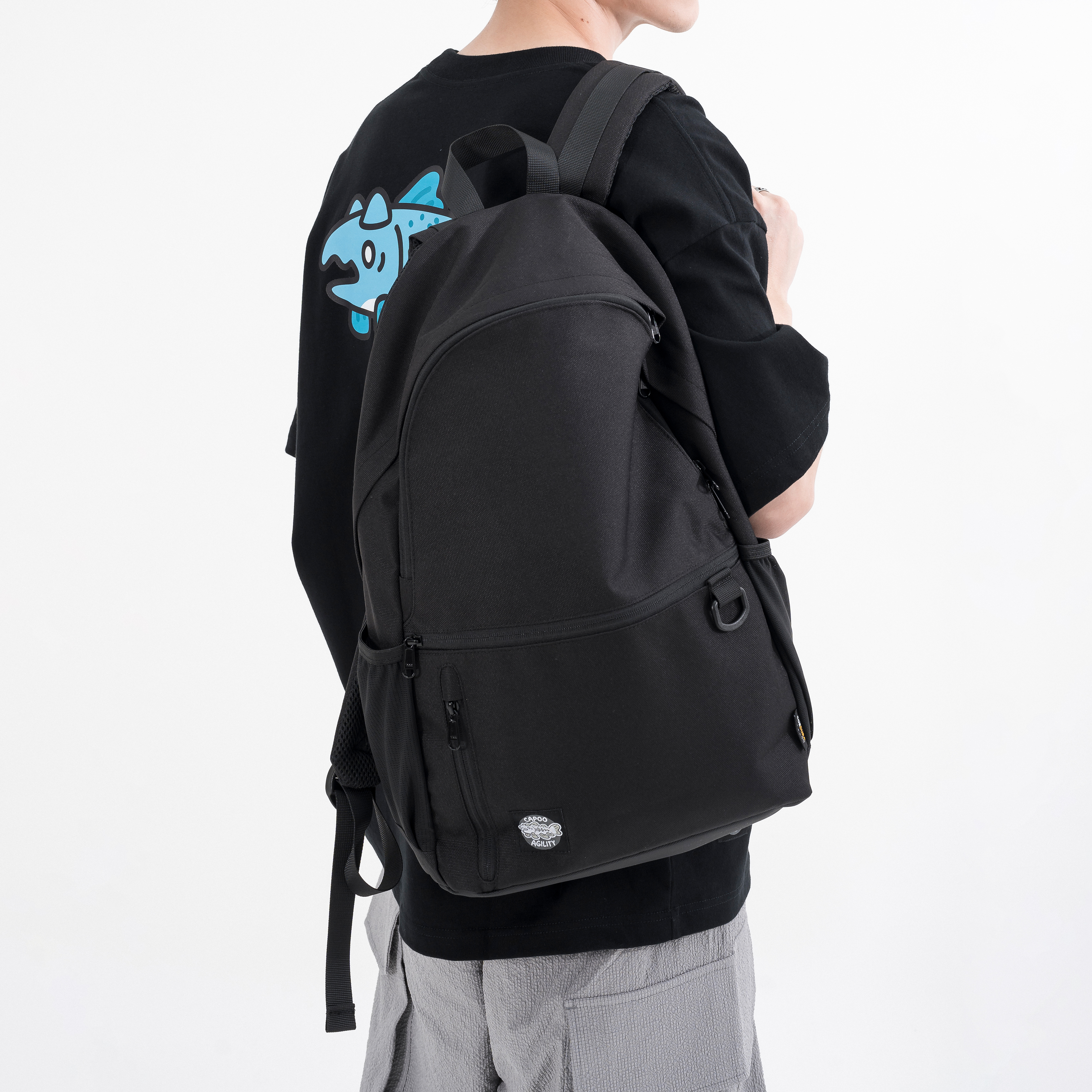AGILITY x CAPOO Collaboration Backpack 貓貓蟲咖波 通勤後背包[AG-CP-5]