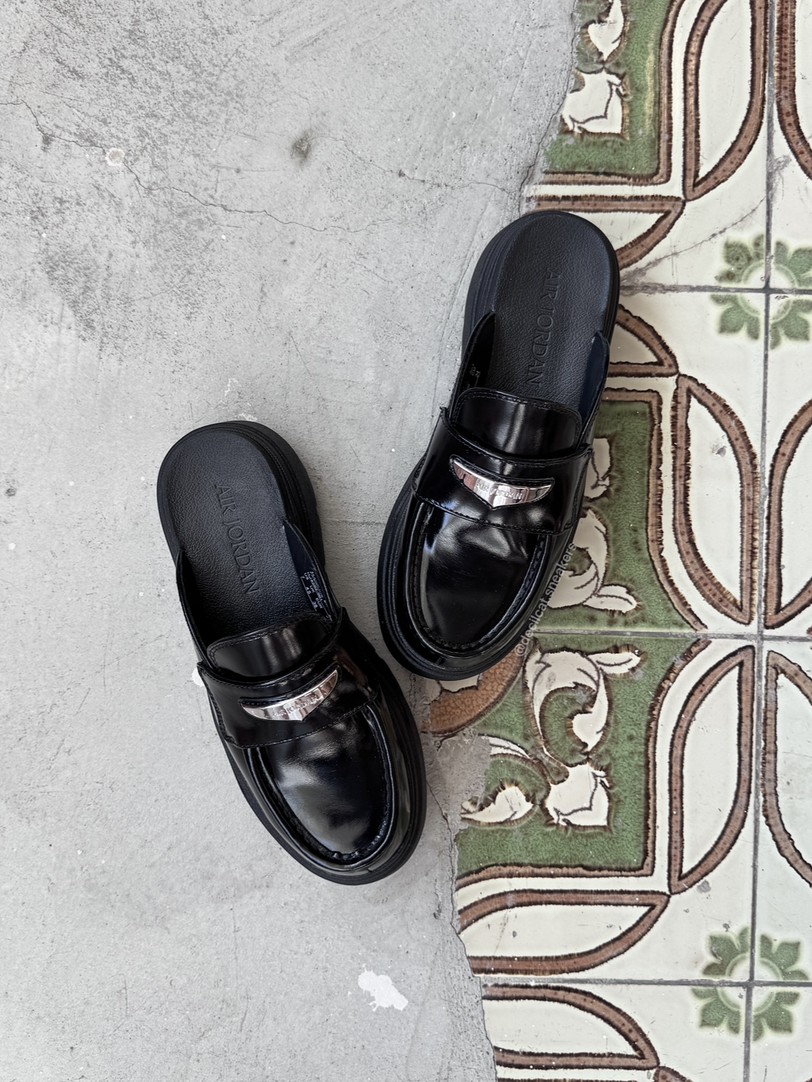 Air Jordan  Loafer Mule 黑銀 厚底 穆勒鞋 HJ4292-001