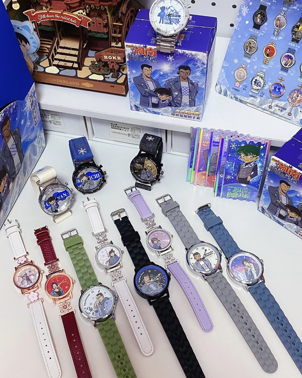 正版 名偵探柯南 週邊聯名 第二彈 獨眼的殘像 手錶 盲盒