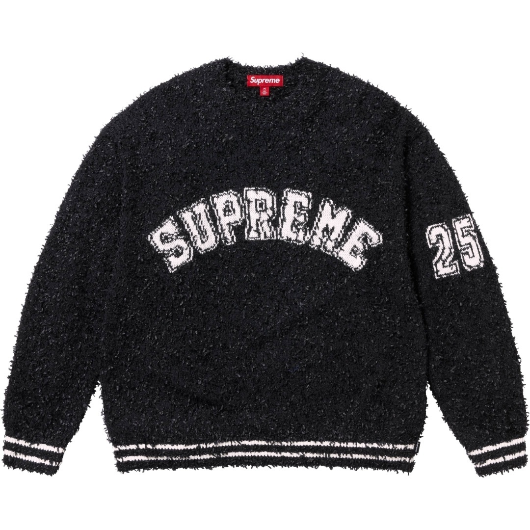 SUPREME SS25 TEXTURED ARC SWEATER 毛衣 (3色)