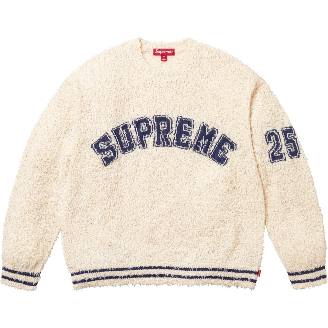 SUPREME SS25 TEXTURED ARC SWEATER 毛衣 (3色)