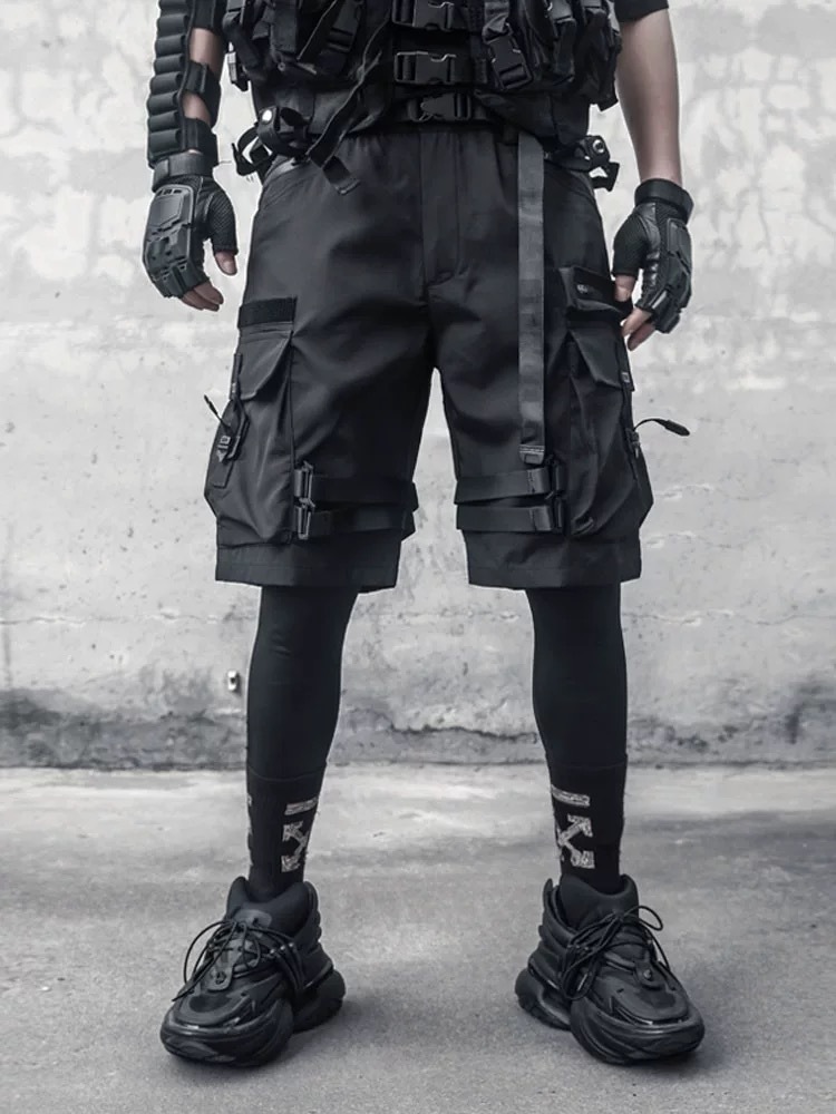 𝙏𝙀𝘾𝙃𝙒𝙀𝘼𝙍 機能織帶戰術卸扣傘兵短褲