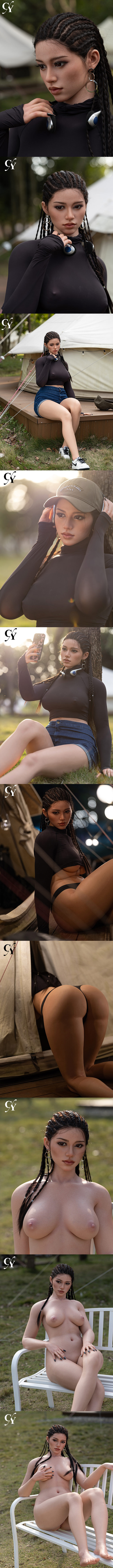 TOP-CYDOLL 170cm皮紋款 Amber 小麥膚 超頂矽膠娃娃 high class silicone sex doll with skin texture