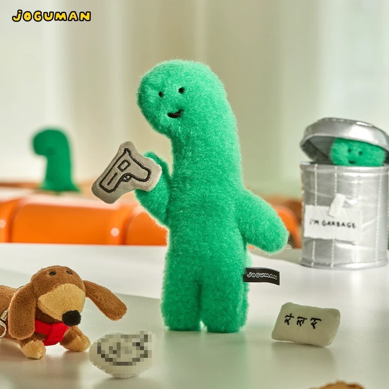 韓國 JOGUMAN THROW AWAY 毛絨玩偶