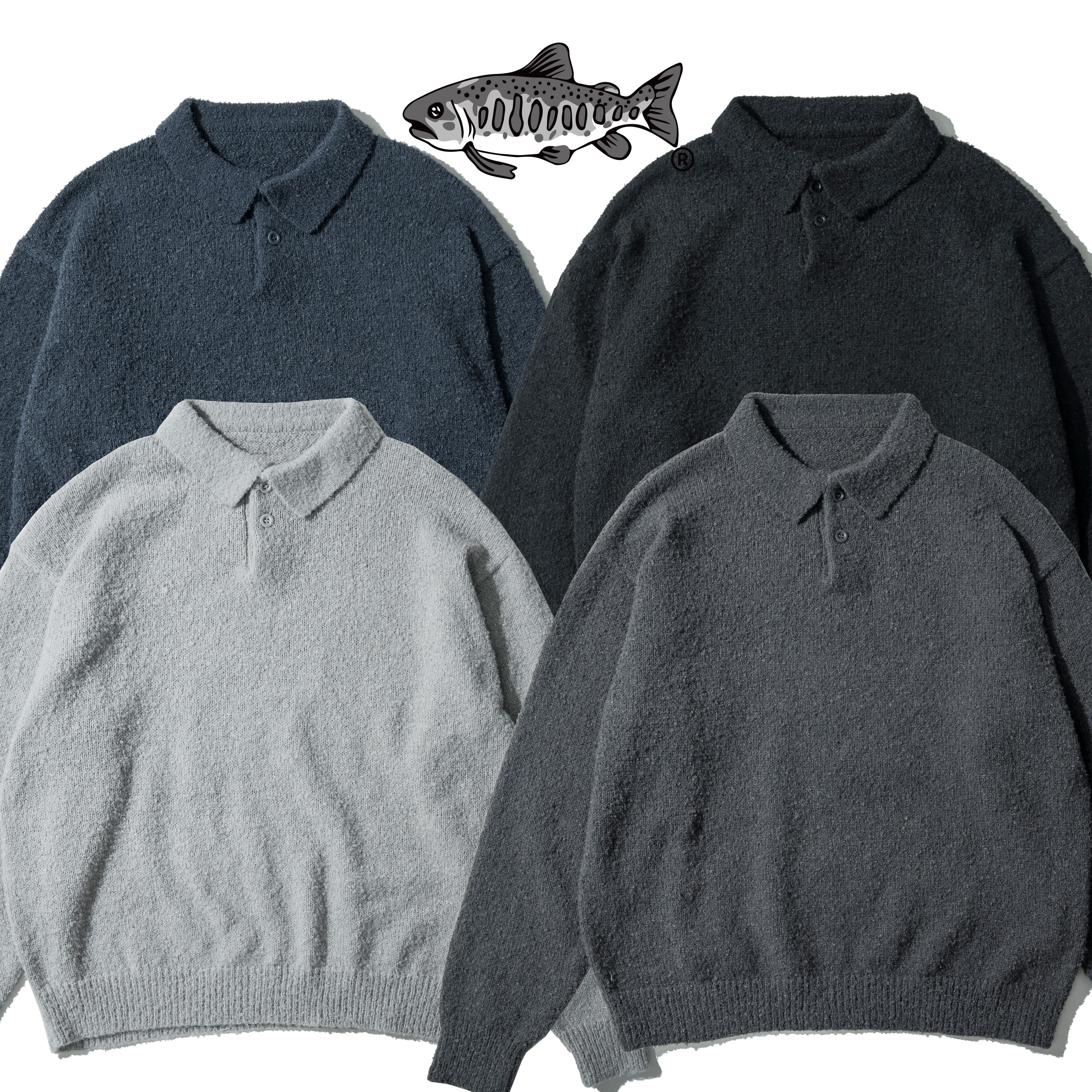AGILITY Knit Polo Sweater 針織 翻領毛衣 [KN1]