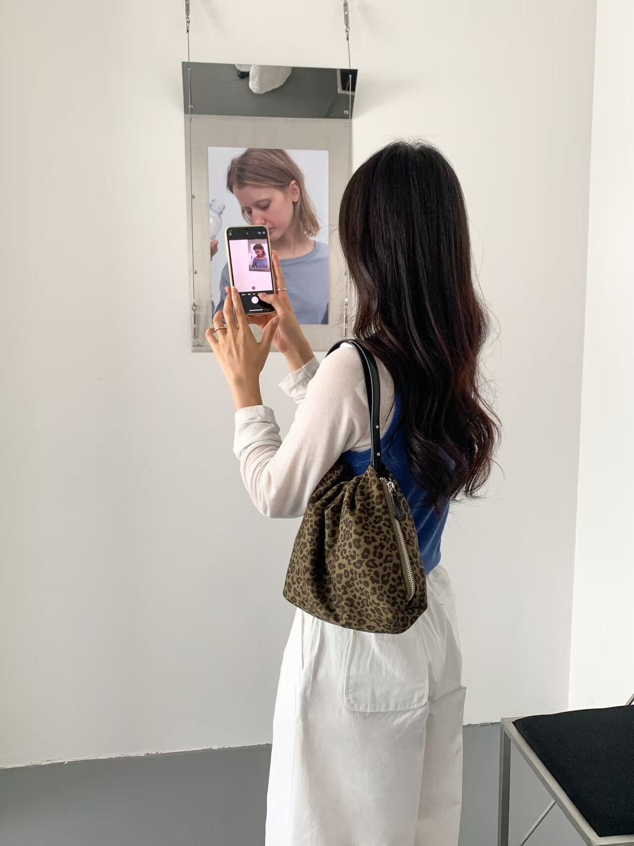 極簡皺褶柔軟包(絨面版)