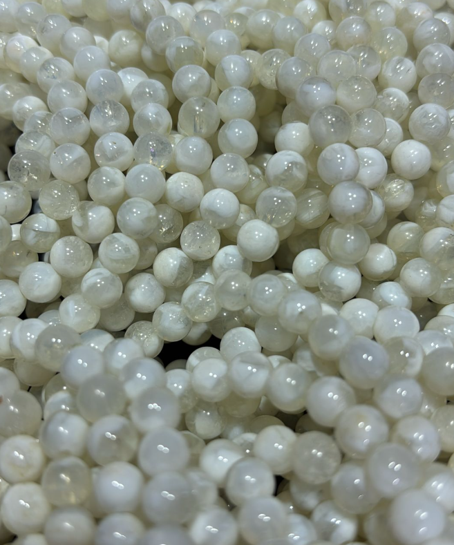 250925 - A44 7mm+天使羽毛藍針手串