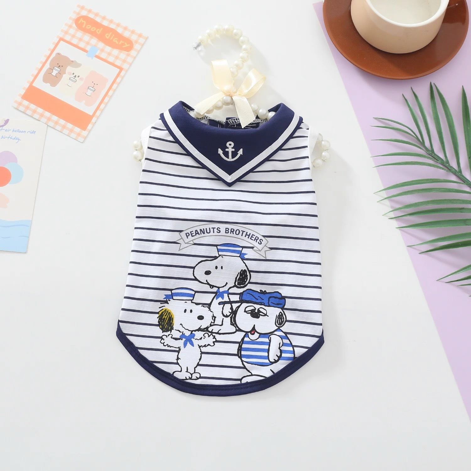 宠物衣服 狗狗猫咪夏季凉款SNOOPY背心