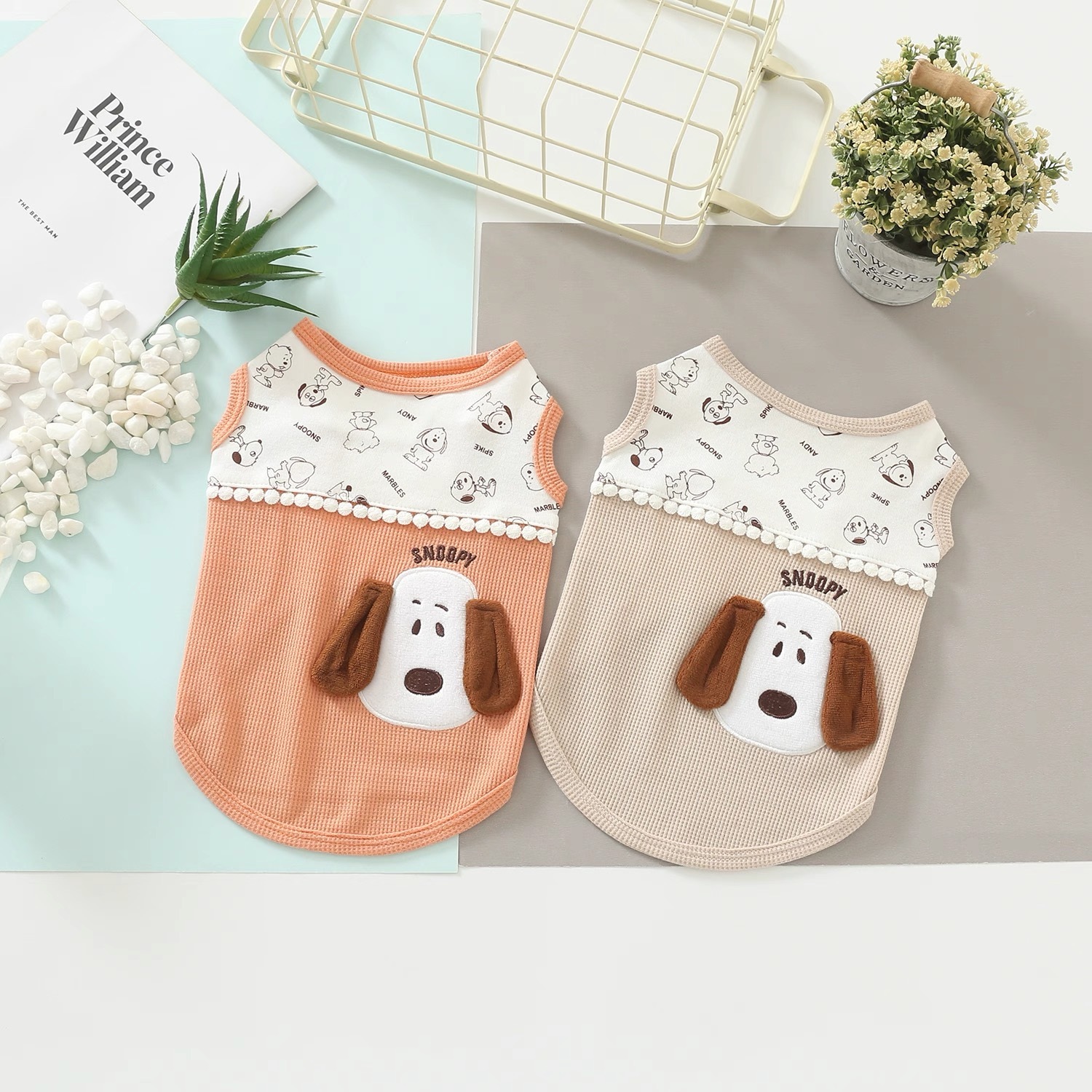 宠物猫狗可爱SNOOPY 背心衣服