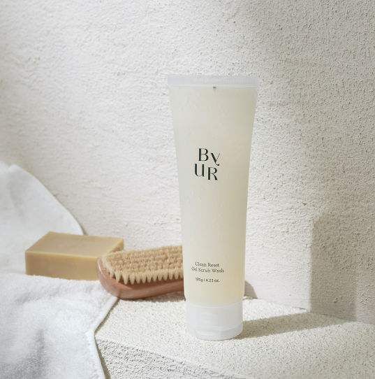 韓國精選 Byur Clean Reset Gel Scrub Wash 清透煥膚凝膠洗面乳120g