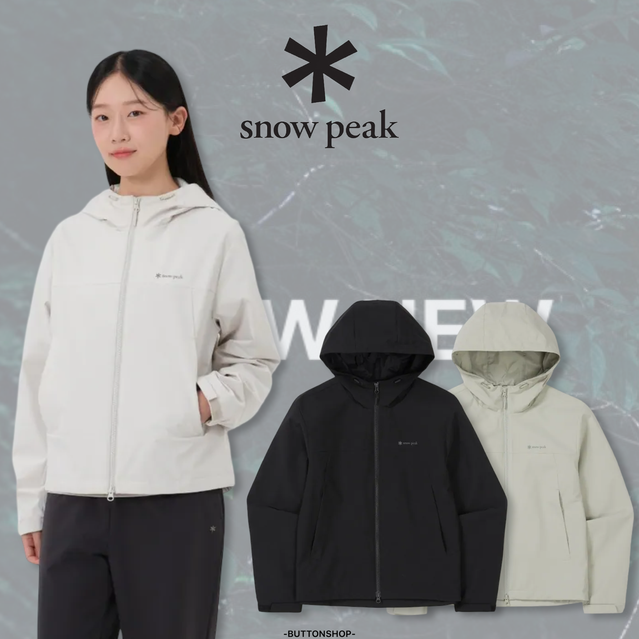 【現貨】snow peak 2L Women Titanig Windbreaker 女款 Titanig 雙層 防風外套 S25FWTWB31