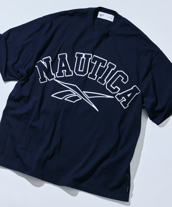 日本 Nautica x Reebok Arch Logo Tee