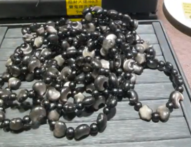 250823 - C39 銀曜石日月星雕刻手串