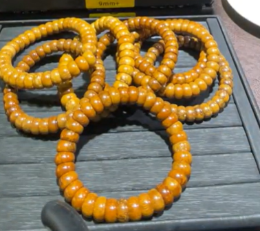 250823 - C40 紫金鼠金飯碗手串