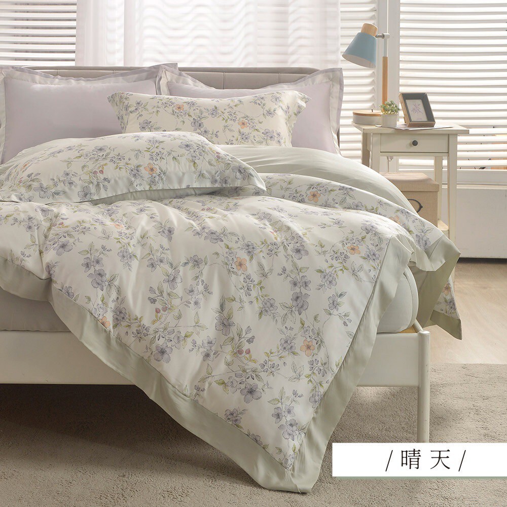 100支天絲床包兩用被組 | 晴天