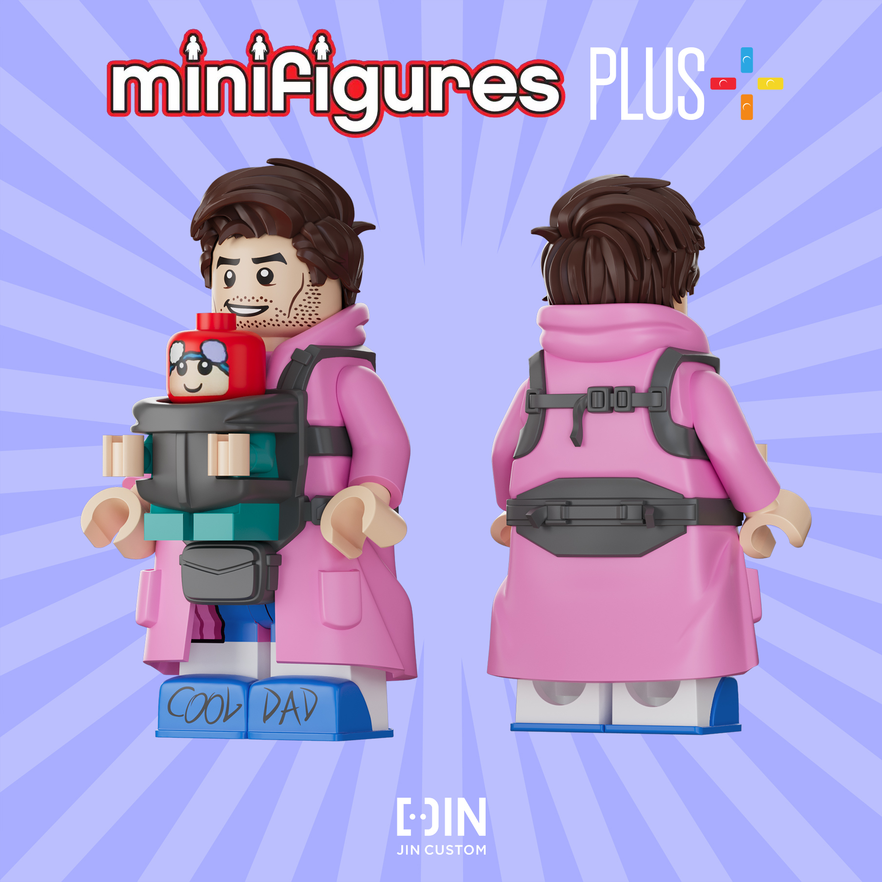 [Jin Custom][Preorder] Peter B. Parker, the Pink Super Dad