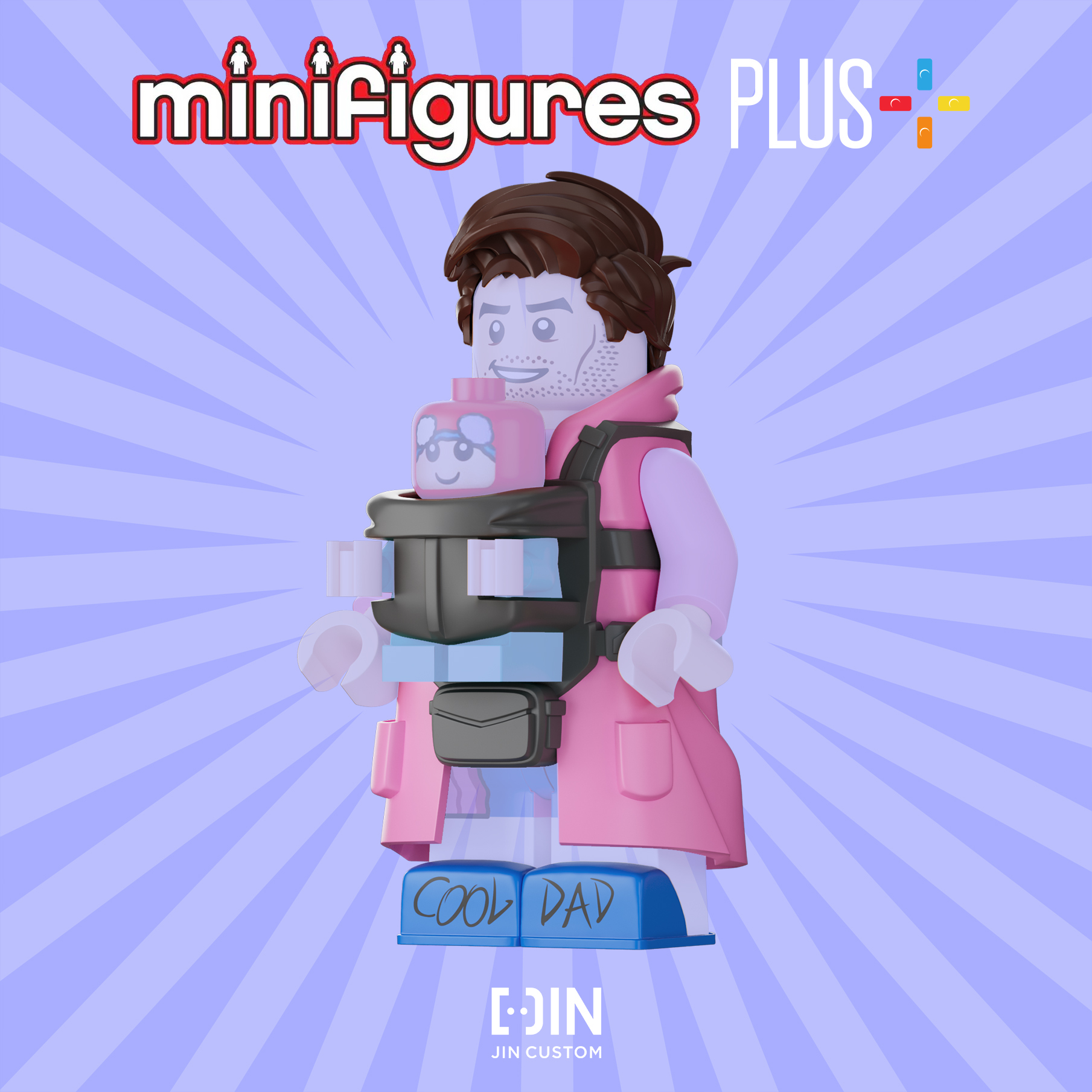 [Jin Custom][Preorder] Peter B. Parker, the Pink Super Dad