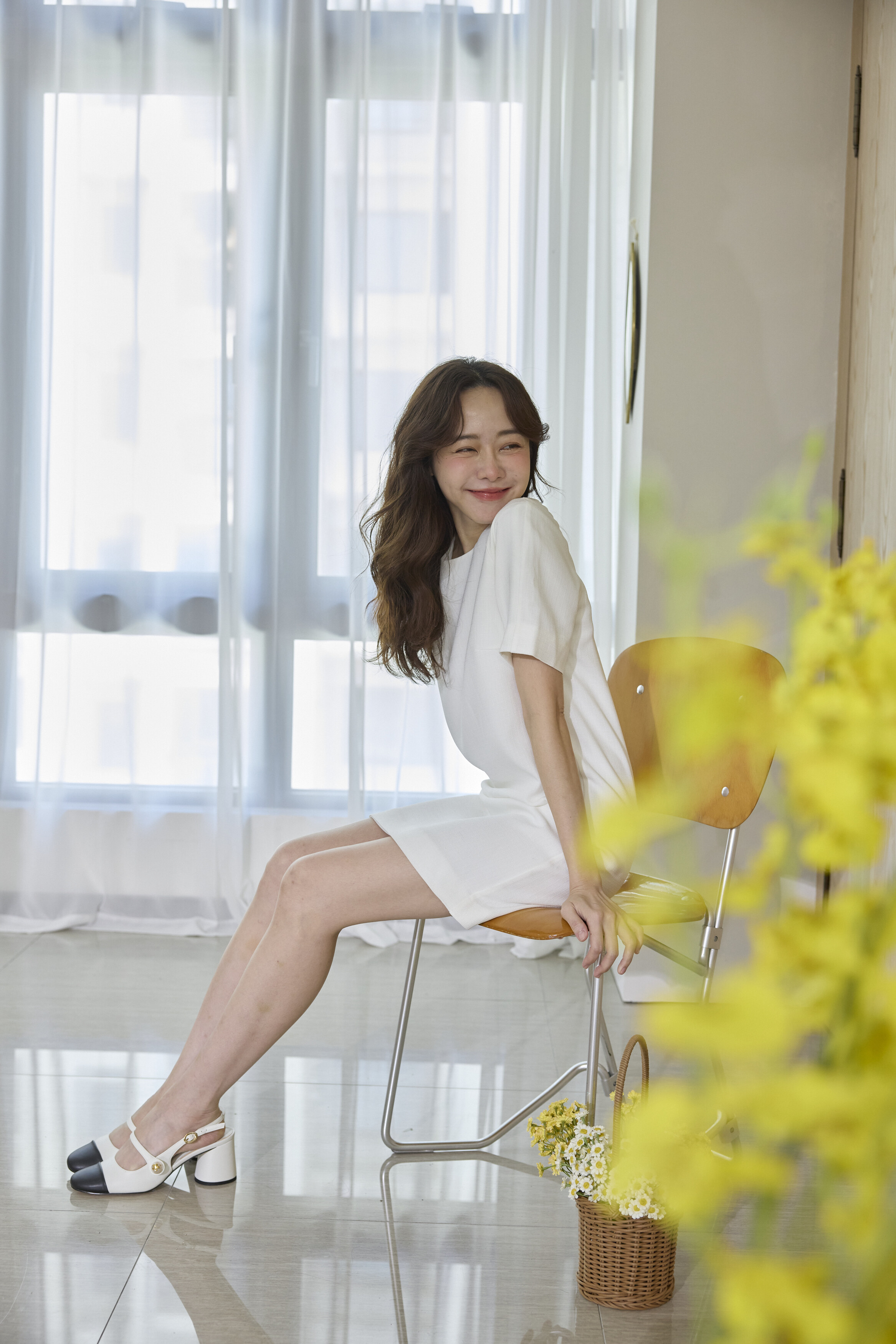 浪漫企劃小白裙-率性直筒版