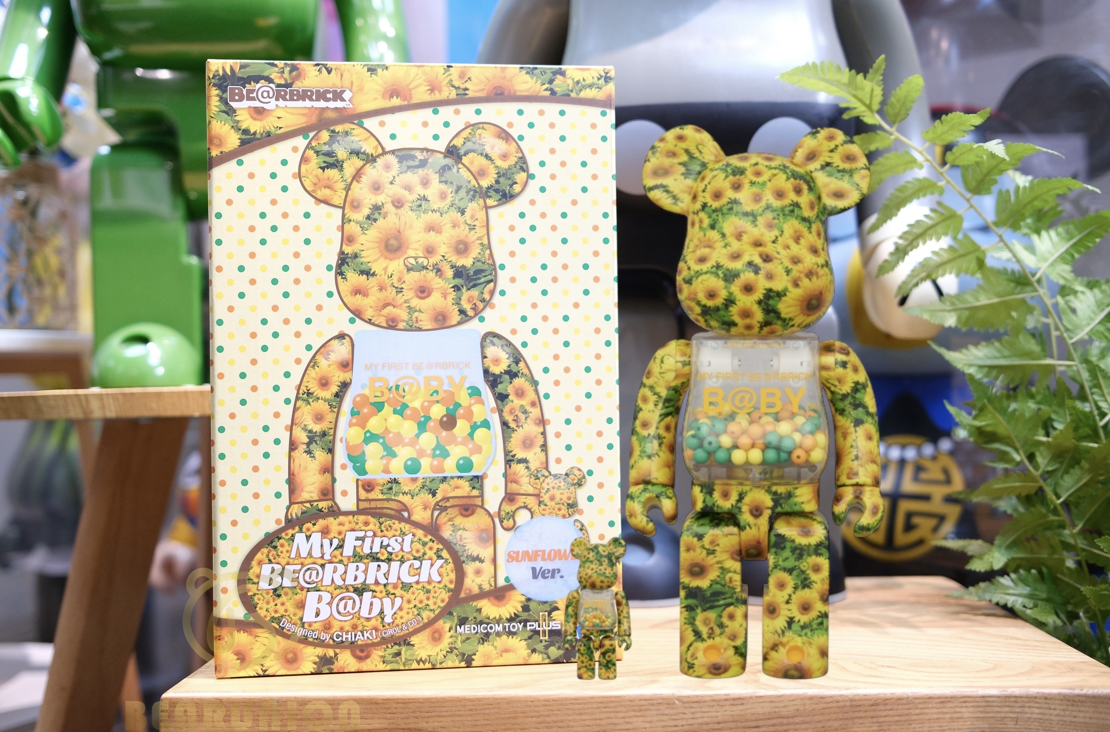 🎏預訂🎏Bearbrick 400% 100%  MY FIRST BE@RBRICK B@BY SUNFLOWER