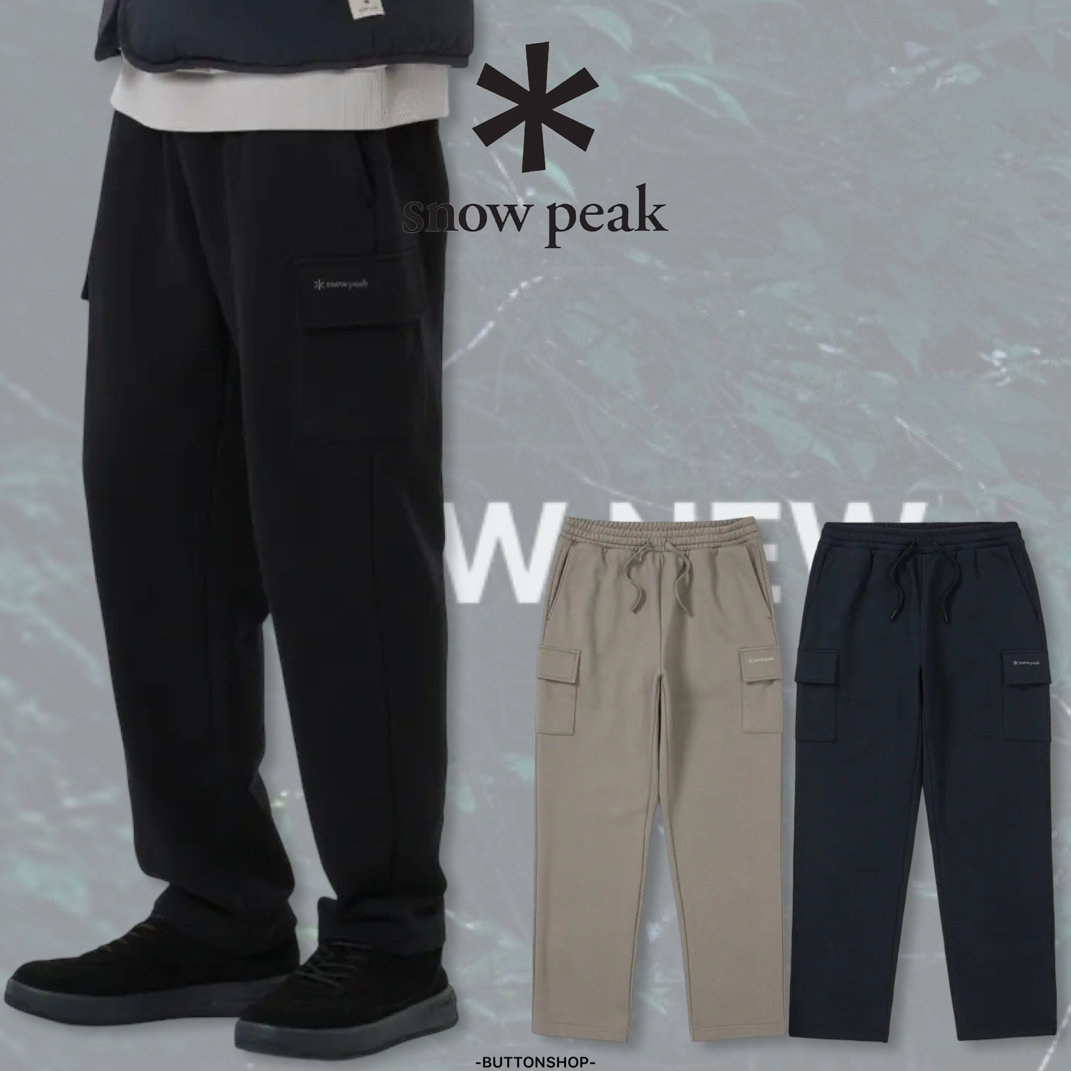 【現貨】snow peak Land Tapered Pants Land 錐形褲 長褲 S25FMFFP62