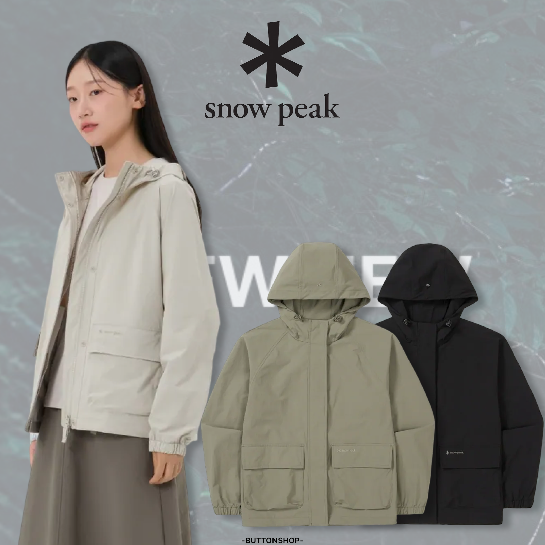 【代購】snow peak Root Women Windbreaker 女款 Root 防風外套 S25FWRWB69