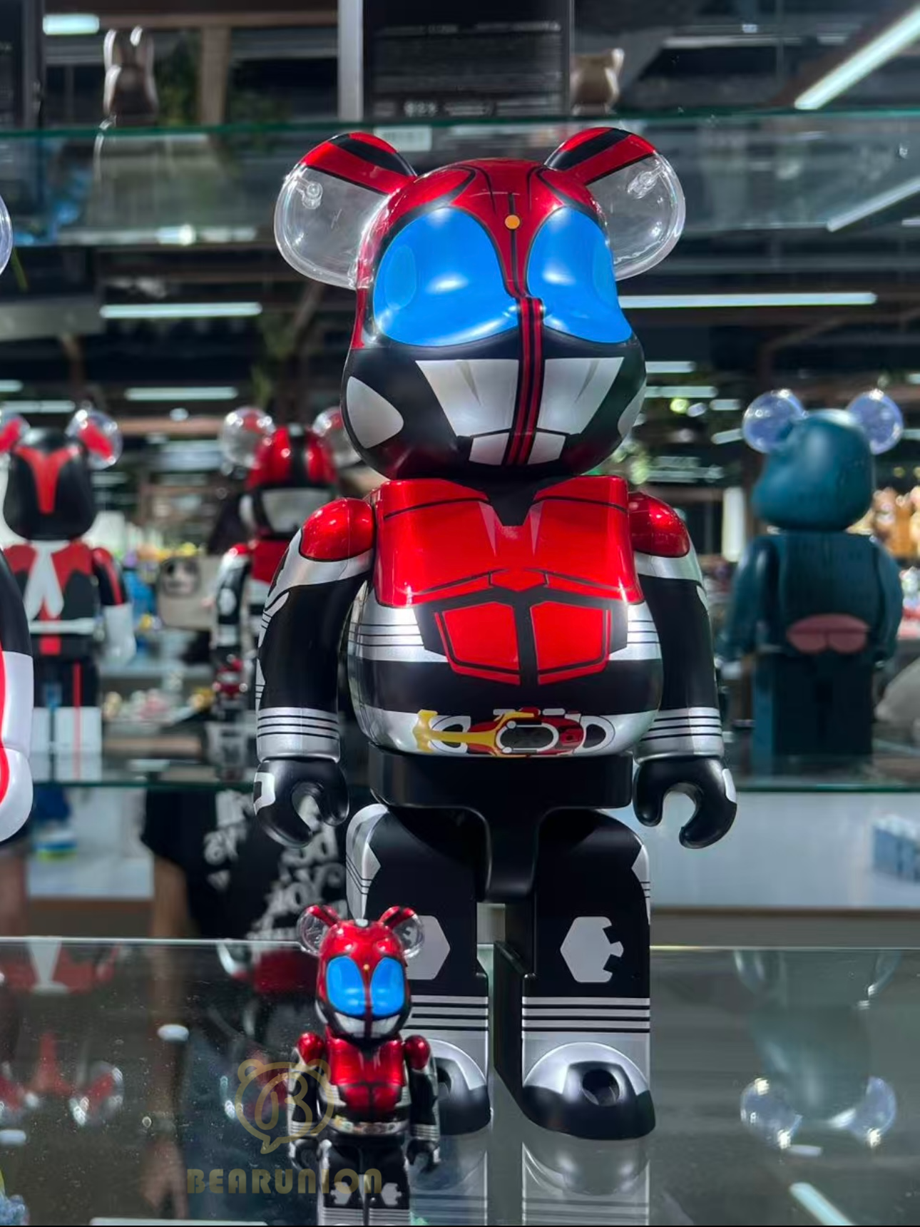 🎏預訂🎏Bearbrick 400% 100% 仮面ライダーカブト Kabuto