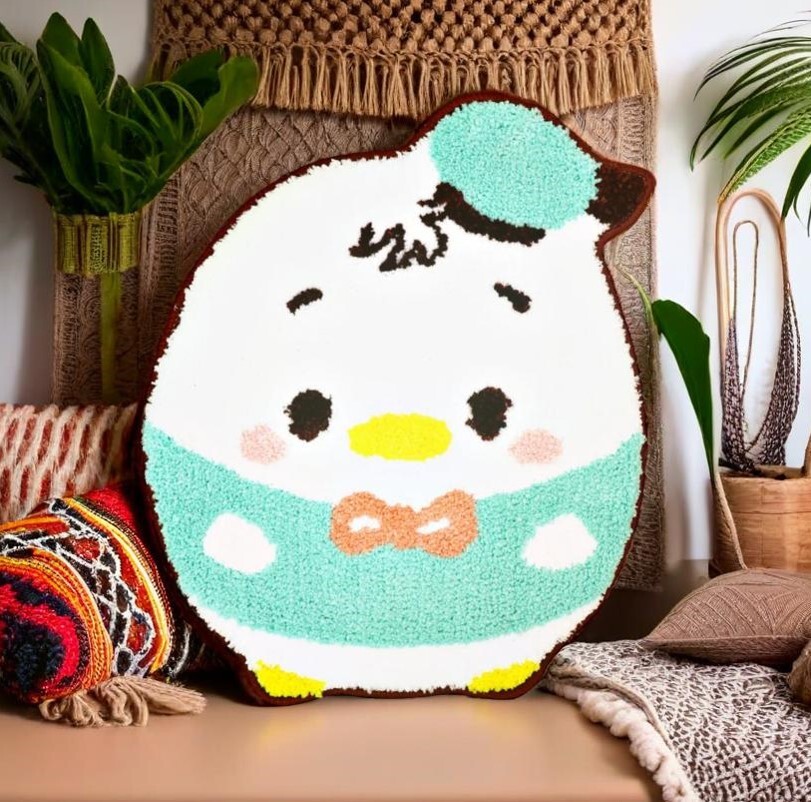 迪士尼 UFUFY |浴室地毯 | 緹花地墊 (唐老鴨)
