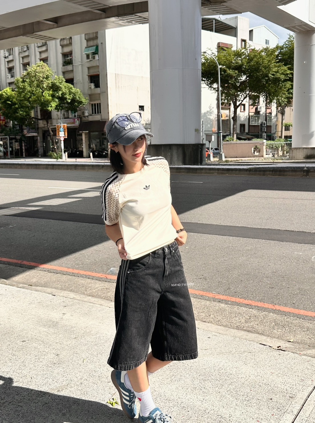 ADIDAS SUMMER GLOW 袖邊漸層短袖上衣